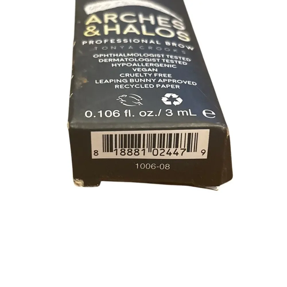 Arches Halos Professional Tinted Brow‎ Mousse Charcoal Water Resistant Vegan